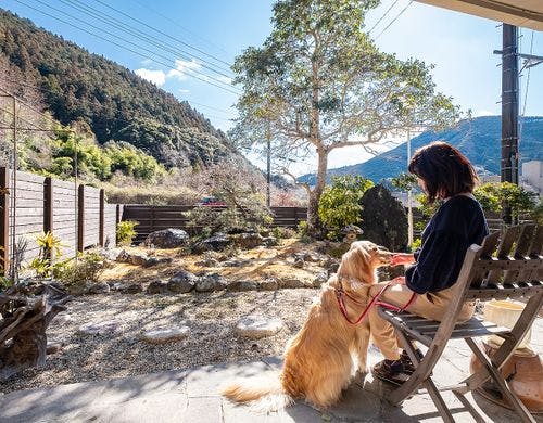 ペット受入可　中庭付和洋室（禁煙）