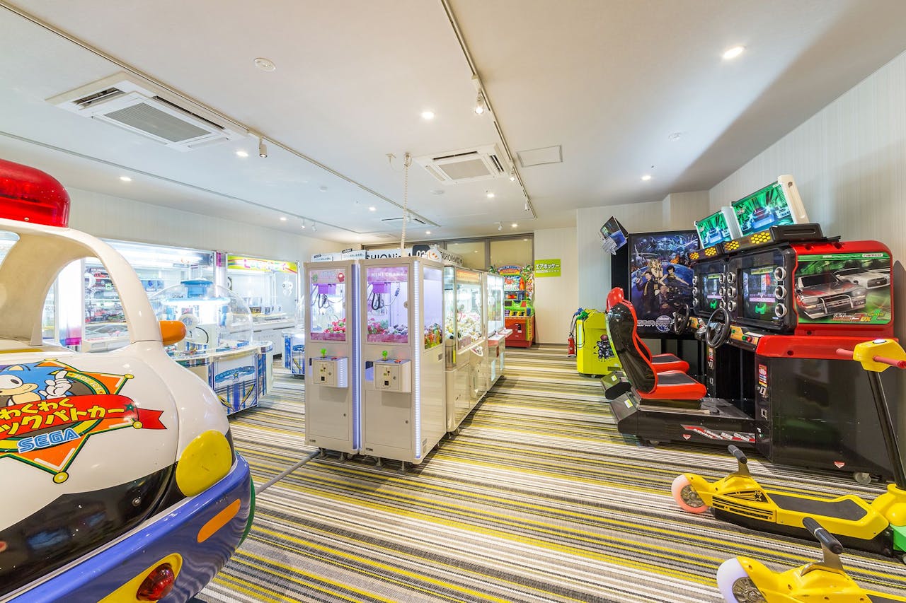 【蓼科グランドホテル滝の湯】ゲームコーナー