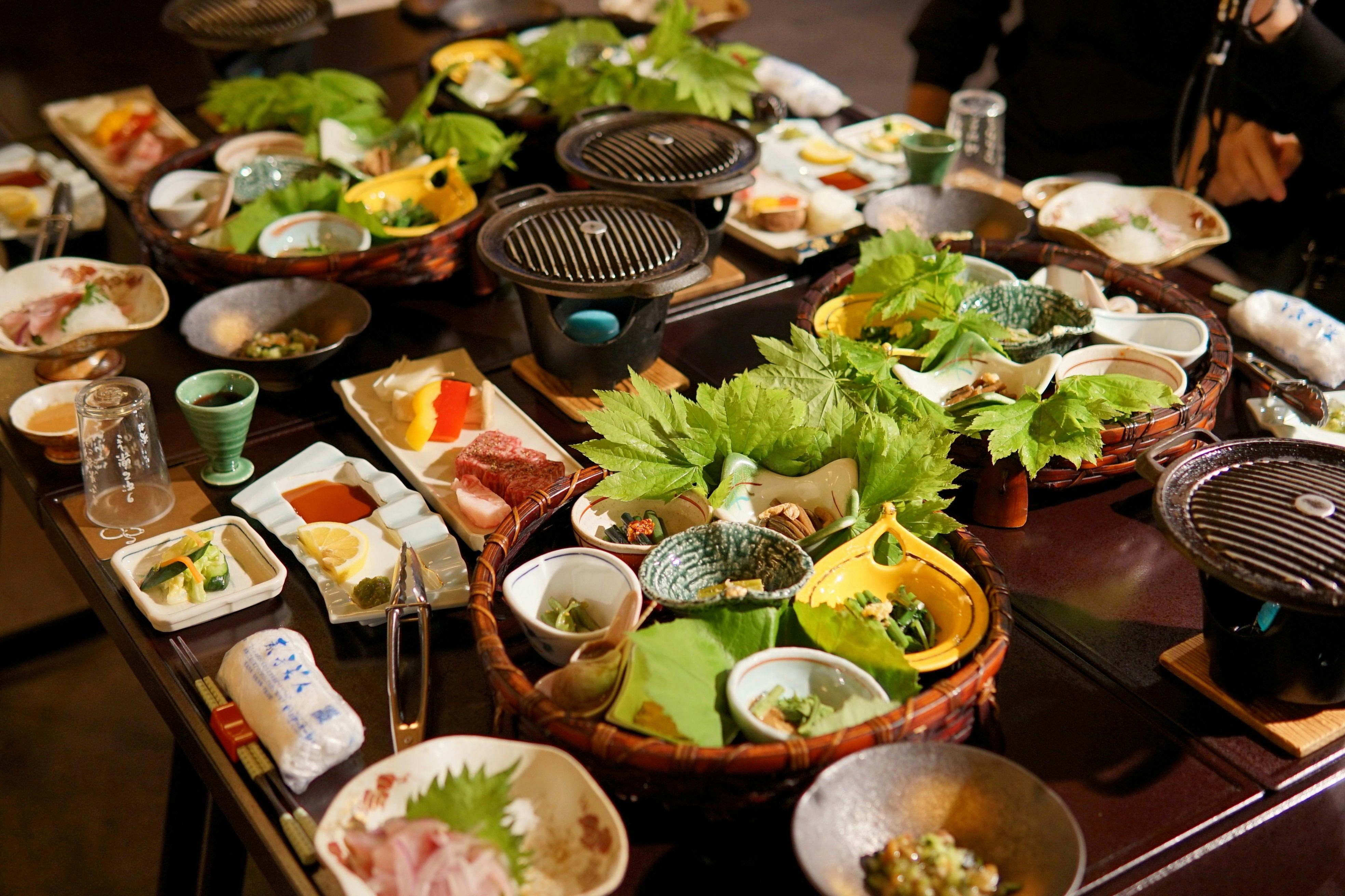 【山形牛鉄板焼き】山形が誇るブランド和牛のとろける旨みを味わう＜貸切風呂無料＞／1泊2食付