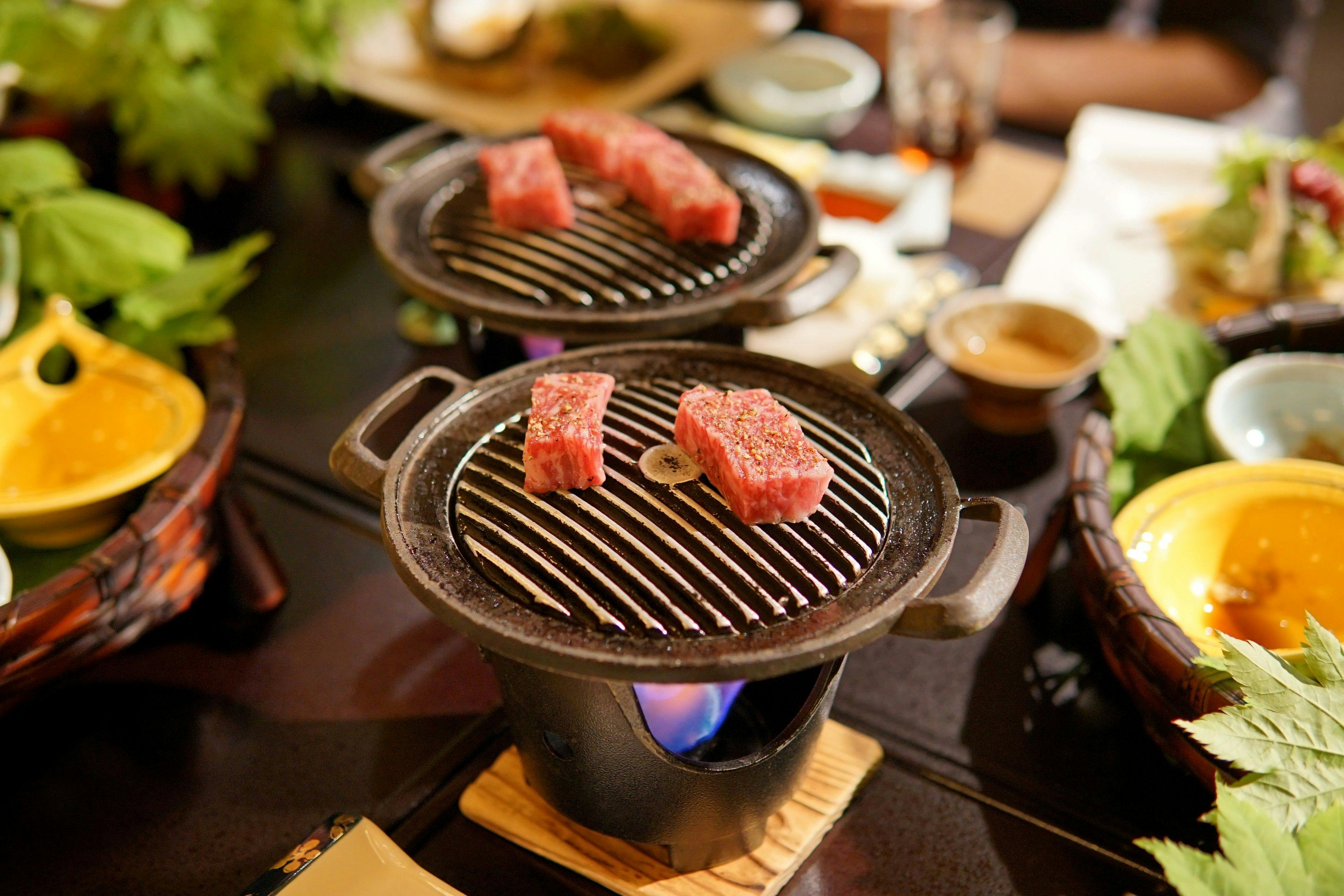 山形牛のステーキ付きプラン