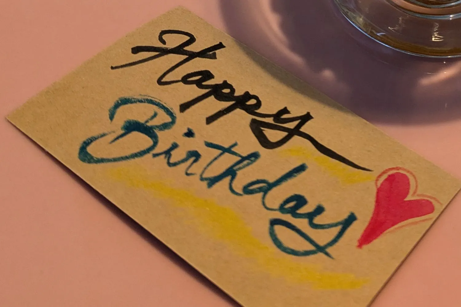 メッセージカード