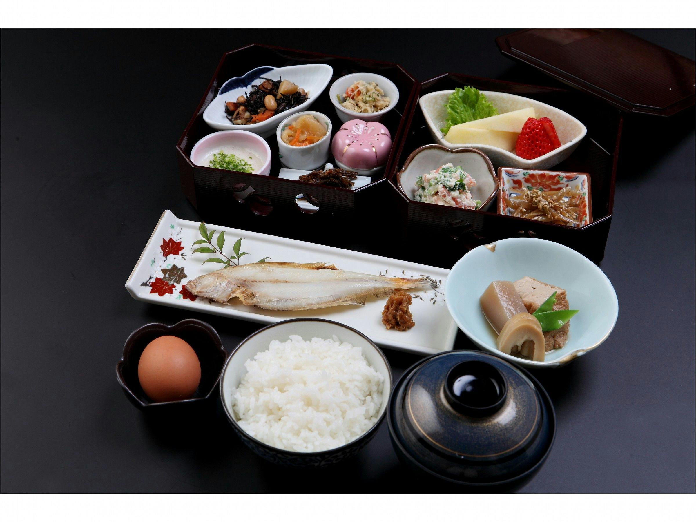 たくさんの野菜を朝食でどうぞ。