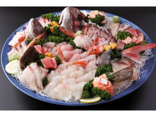 みんなで楽しむ刺身盛り合わせプラン