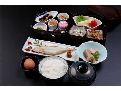 たくさんの野菜を朝食でどうぞ。