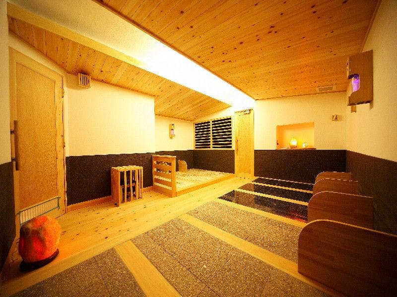 ３種の岩盤浴をお楽しみいただけます