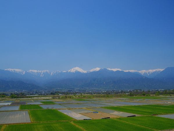【安曇野田園風景】