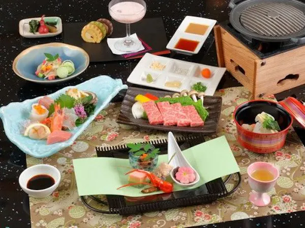 【早トク60】特選神戸牛ステーキ&厳選お造り7種盛付の全9品~精選美味少量会席プラン