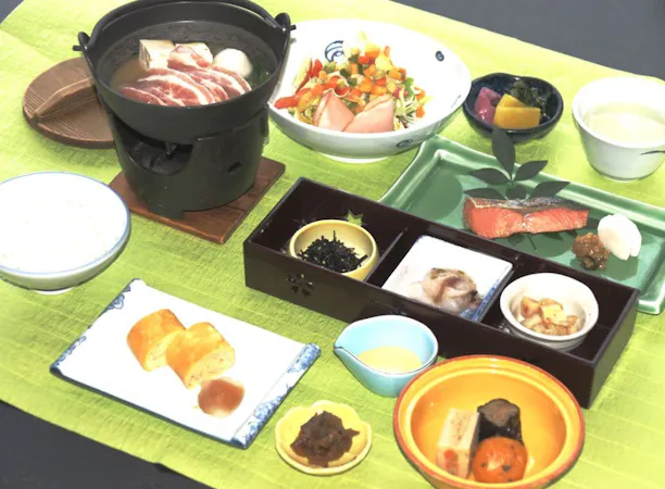 朝の体に優しい和朝食