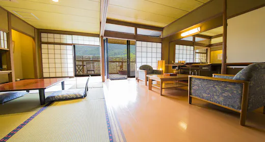 露天風呂付き客室 川の寮四季彩