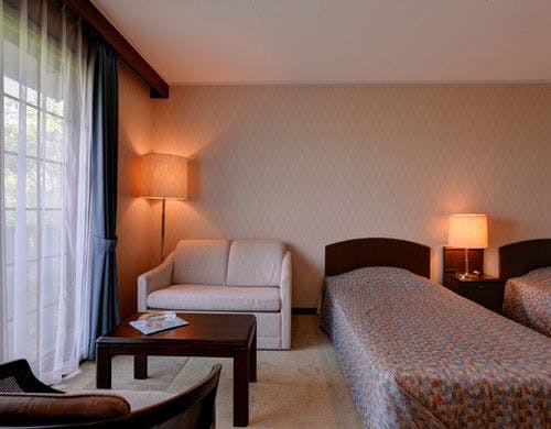 *各客室にウォシュレットトイレを完備