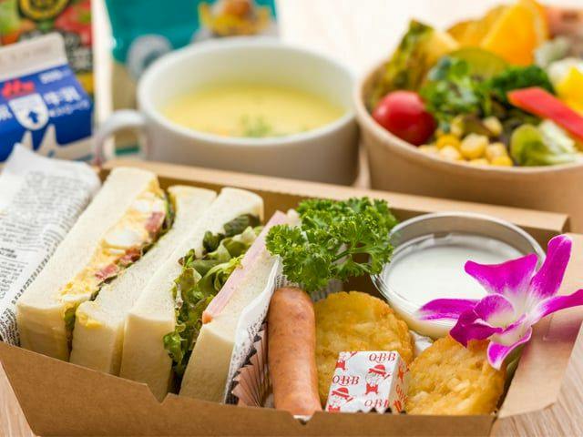 キャンプ飯　朝食