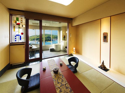 【海側＜絶景展望風呂付き＞和室】