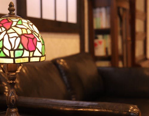 本館2階【月華】レトロな照明