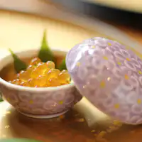 【ตัวอย่างอาหารเย็น】ไข่ปลา Yamame ดองซีอิ๊ว