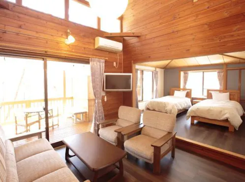 【露天風呂付】デラックスコテージ一例