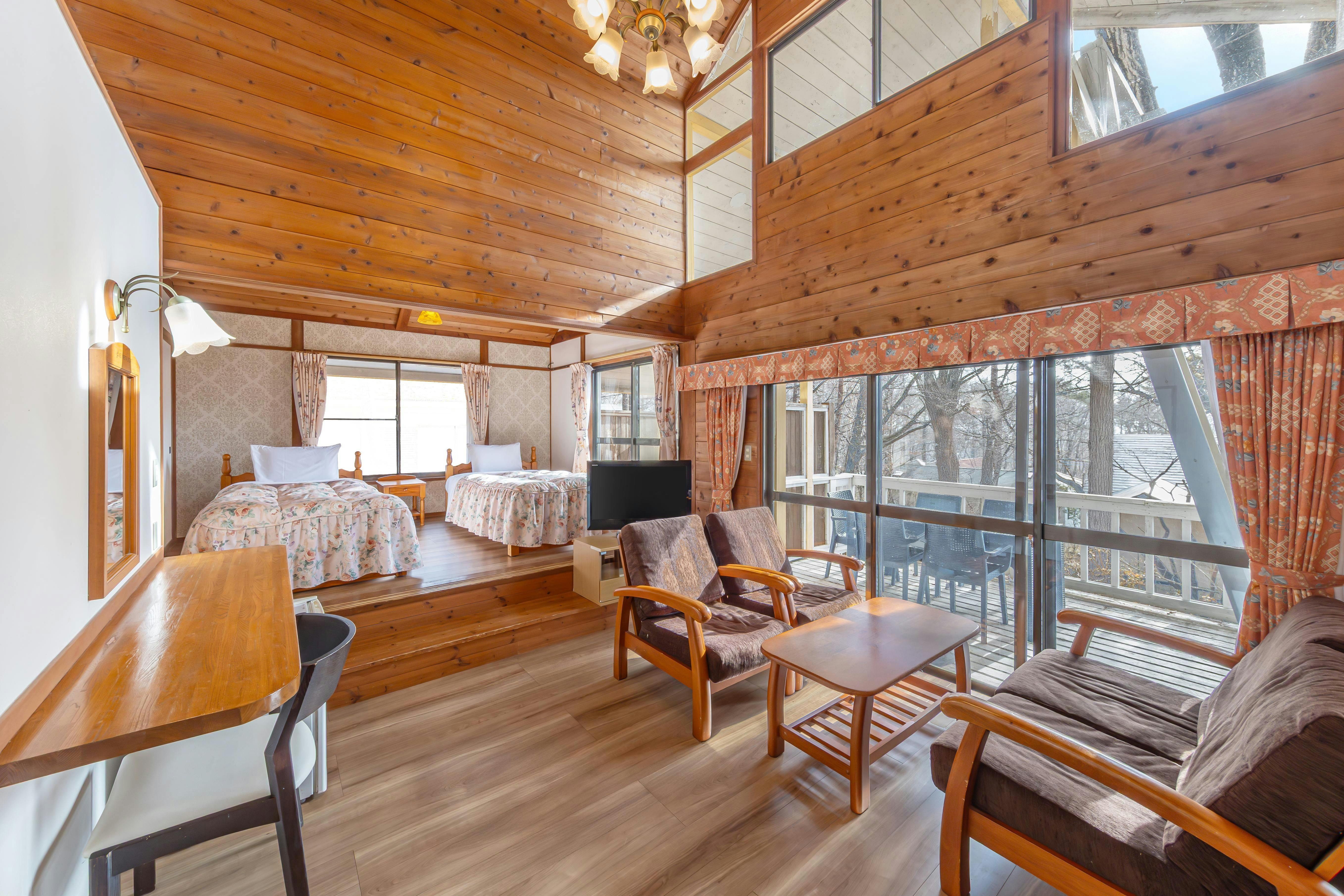 Cottage tiêu chuẩn với bồn tắm lộ thiên