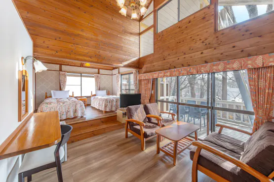 Cottage tiêu chuẩn với bồn tắm lộ thiên
