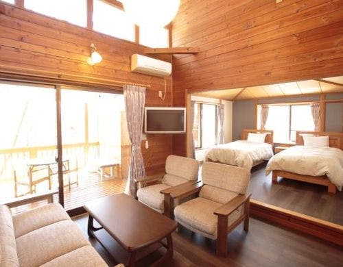 【露天風呂付】デラックスコテージ一例