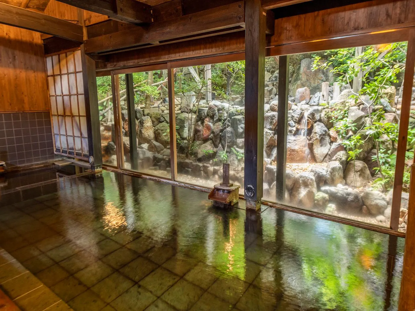 箱根強羅温泉 季の湯 雪月花：大湯屋