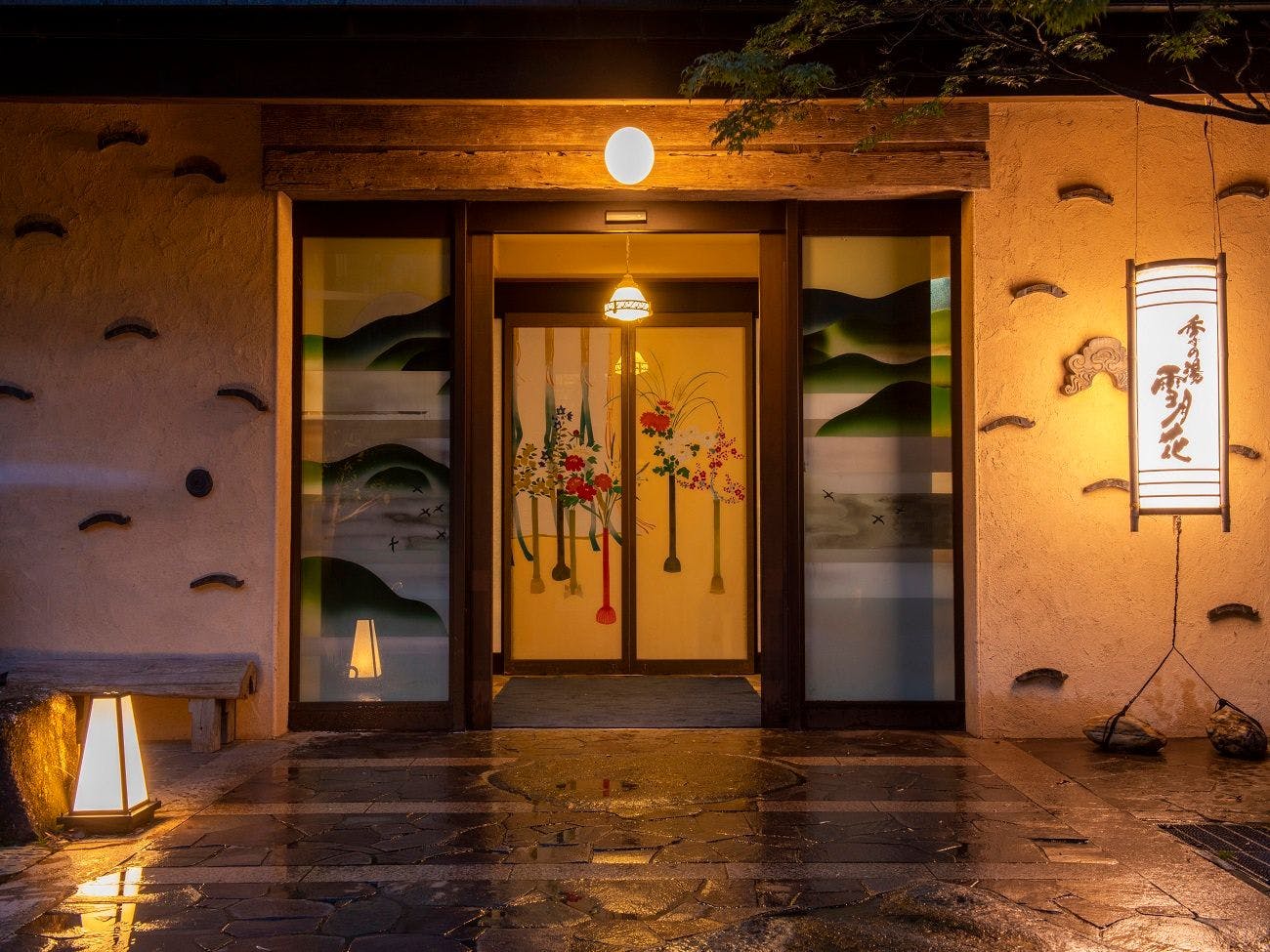 風情溢れる玄関