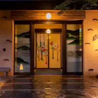 風情溢れる玄関