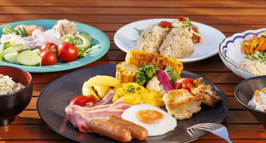【ベストレート】直前までご予約可能!100種類以上が食材ブッフェ/朝食付