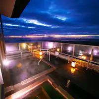 【露天風呂-檜風呂】