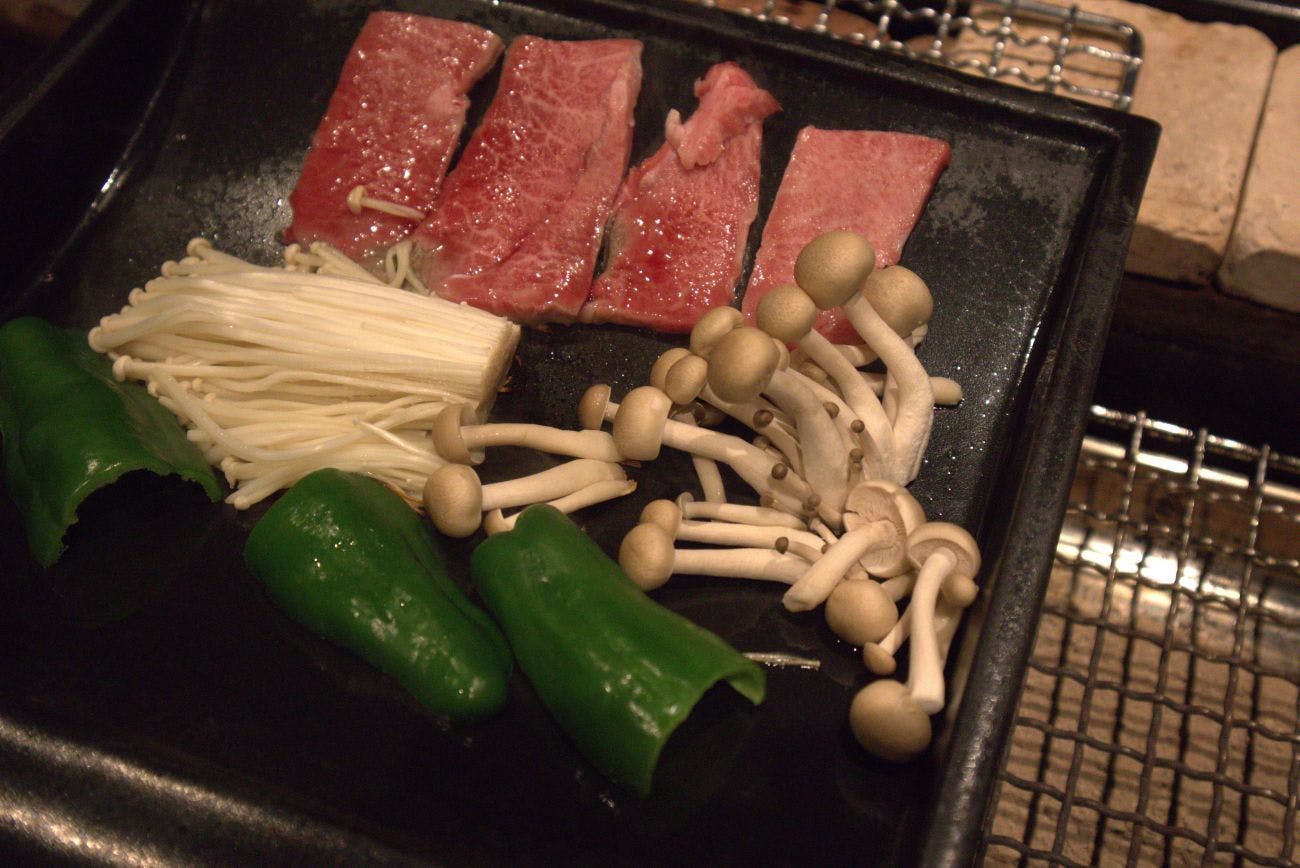 石州瓦焼しゃぶ