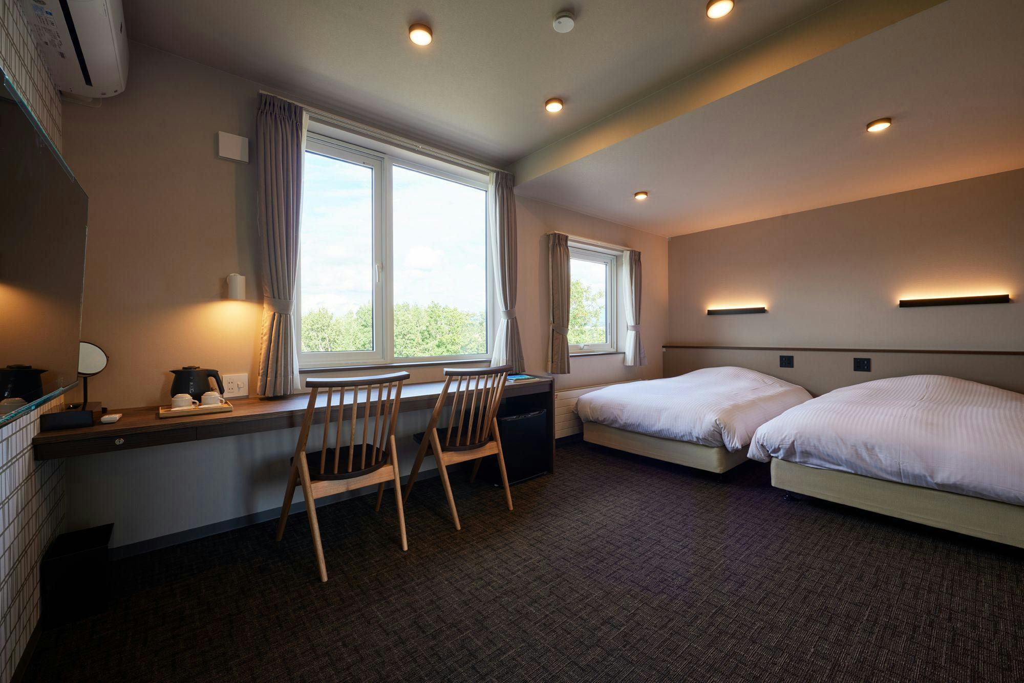 ตัวอย่างห้องพัก