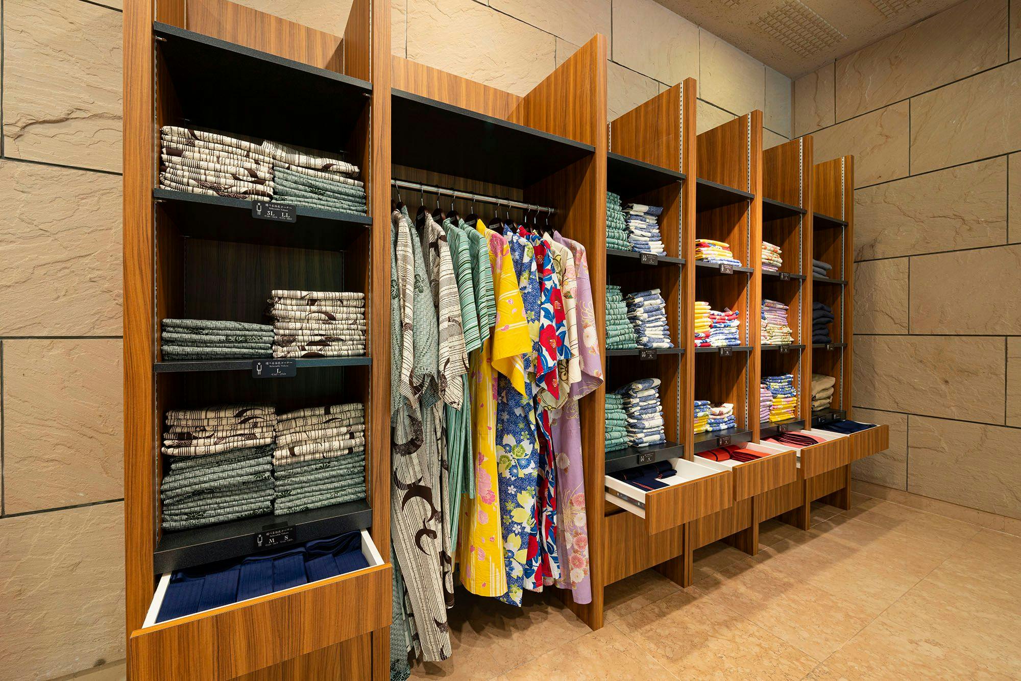 選べる浴衣コーナー