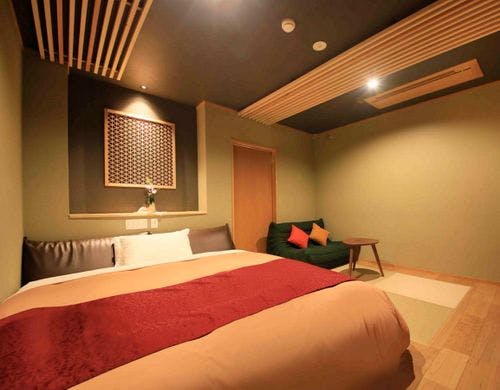 半露天風呂付きキング