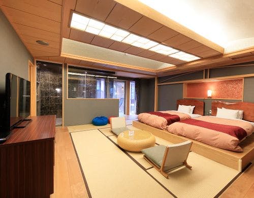 【サウナ露天風呂付き和洋室】