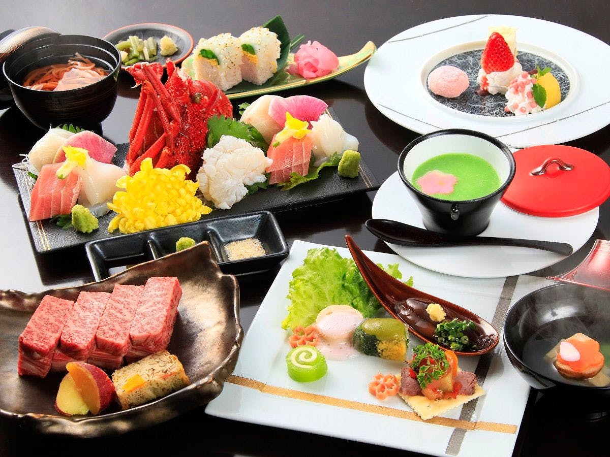 【最上級会席】こだわりの創作和洋会席