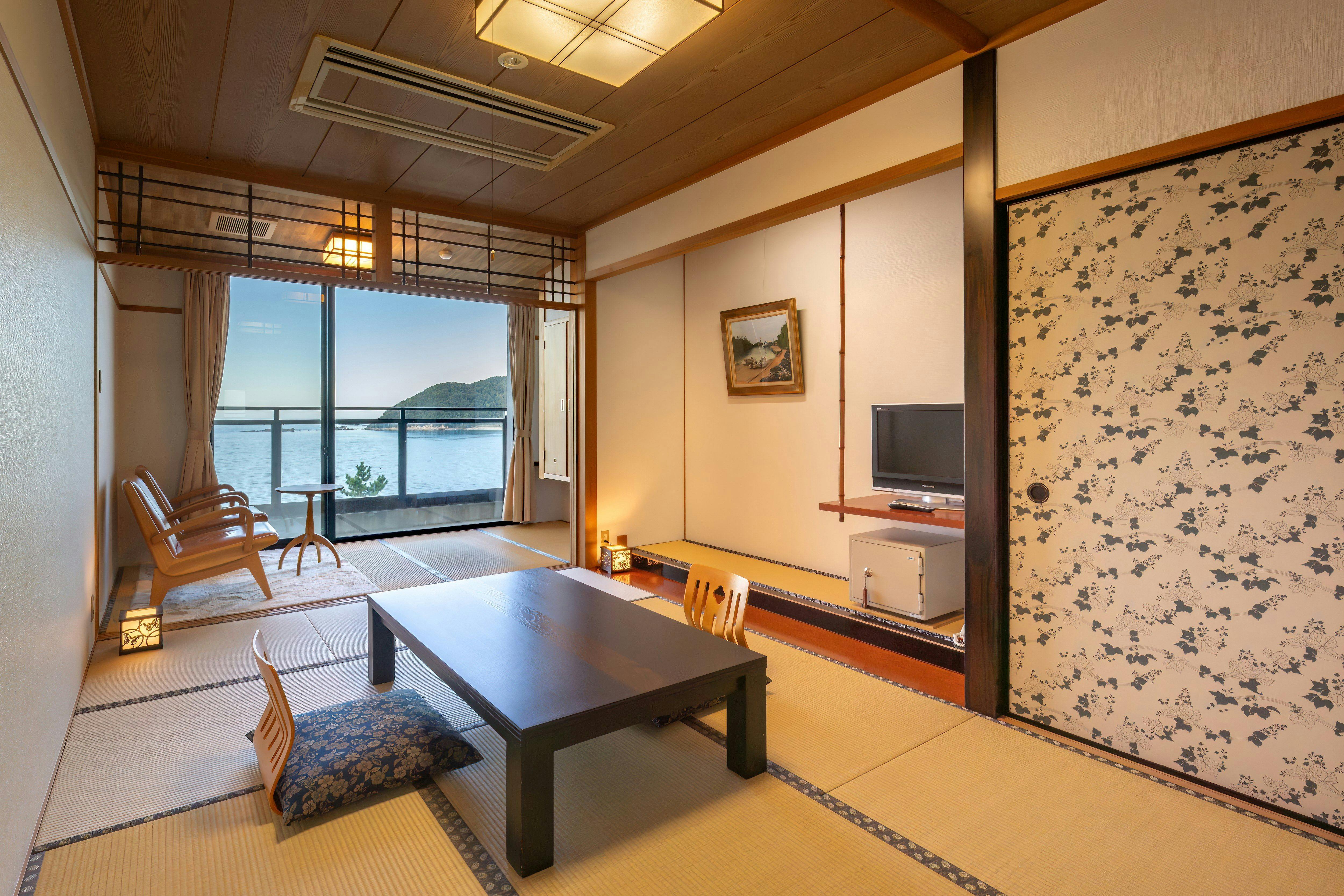 【海侧和室】可欣赏海景的日式房间