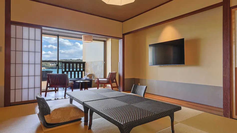 Accommodation with Open-Air Baths in Every Room Overlooking the Sea - Haifu