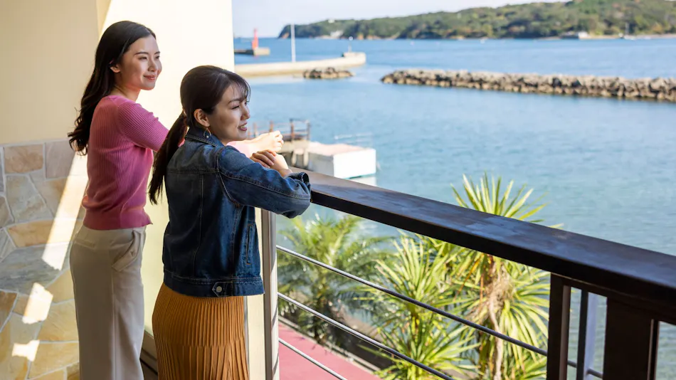 Accommodation with Open-Air Baths in Every Room Overlooking the Sea - Haifu