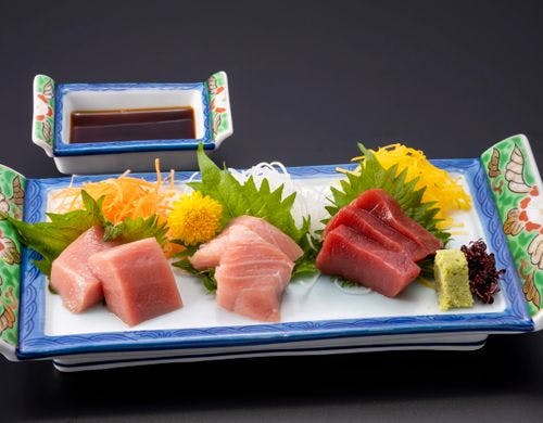 【別注料理】伊勢まぐろお造り三種盛り