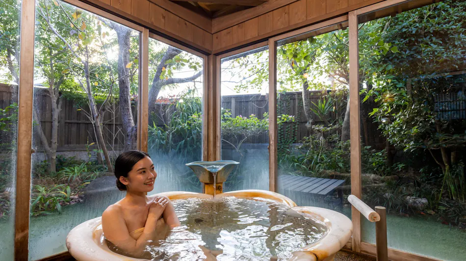 Accommodation with Open-Air Baths in Every Room Overlooking the Sea - Haifu