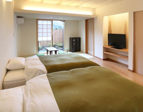 【ツイン】和洋モダン 離れ 露天風呂付客室