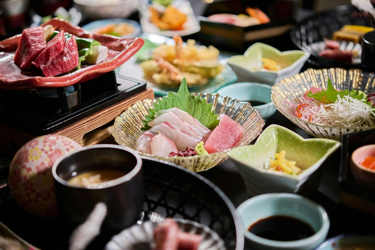 南阿蘇俵山温泉 旅館 竹楽亭 - 【霜降り馬刺し会席プラン】露天風呂付