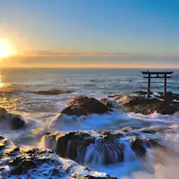 【大洗磯前神社】