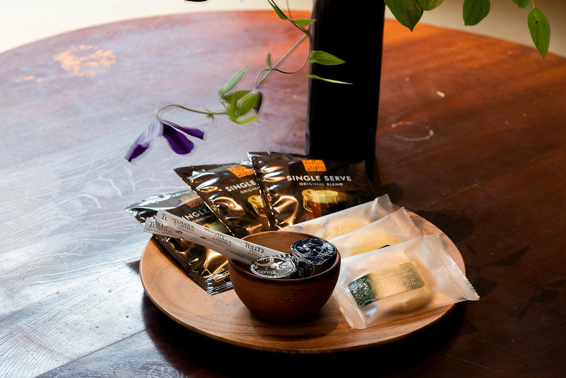 เรามีเครื่องดื่มต้อนรับให้บริการ