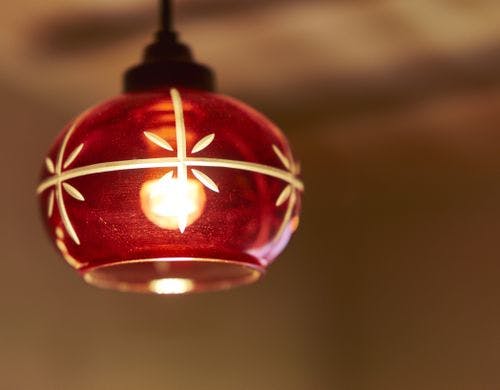 こだわりの照明