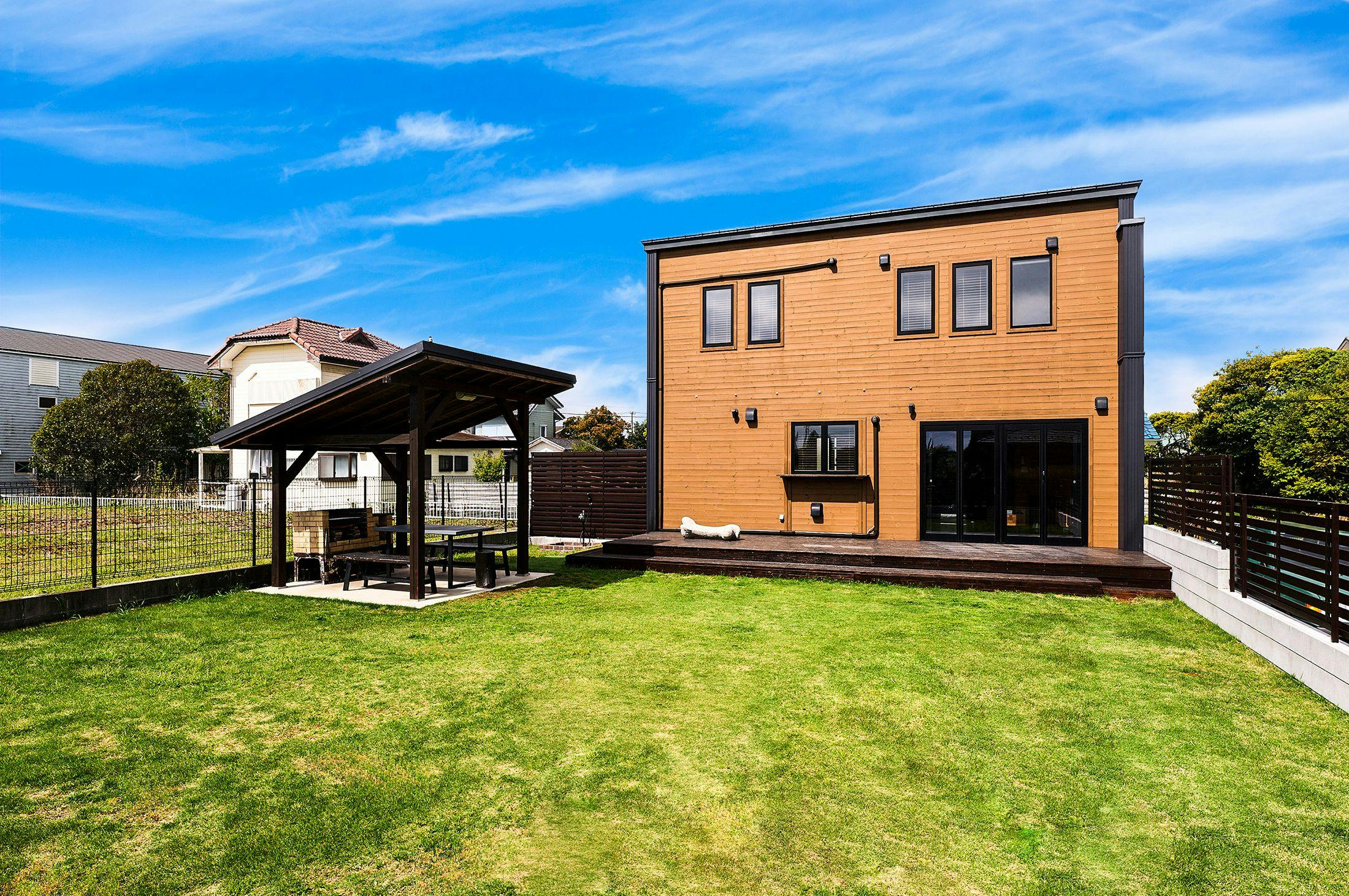 Beds and Dog run
