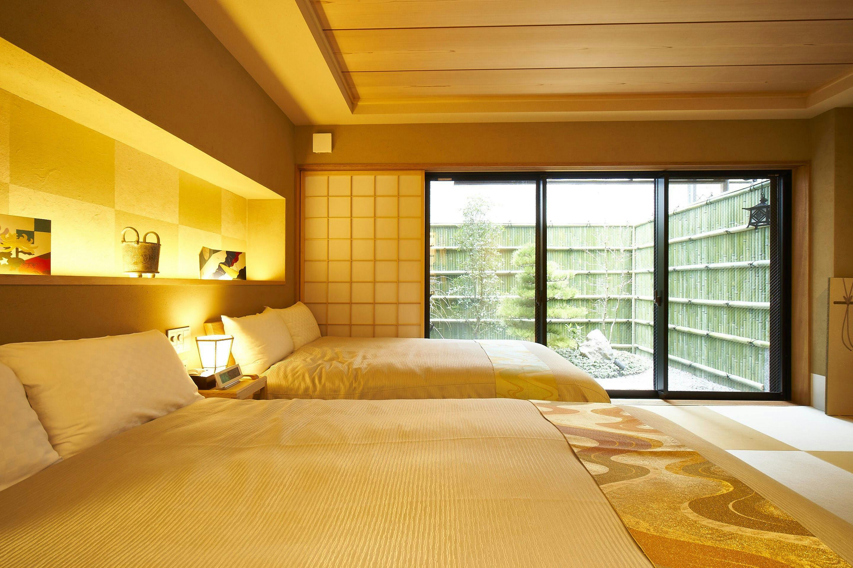 ห้องเตียงคู่พร้อมสวน - ตัวอย่าง