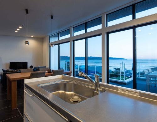 19 Praha House Night Kitchen