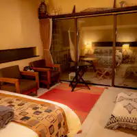 TypeB เป็นห้องพักที่กว้างกว่า TypeA เล็กน้อย