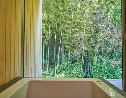 お風呂からの眺望