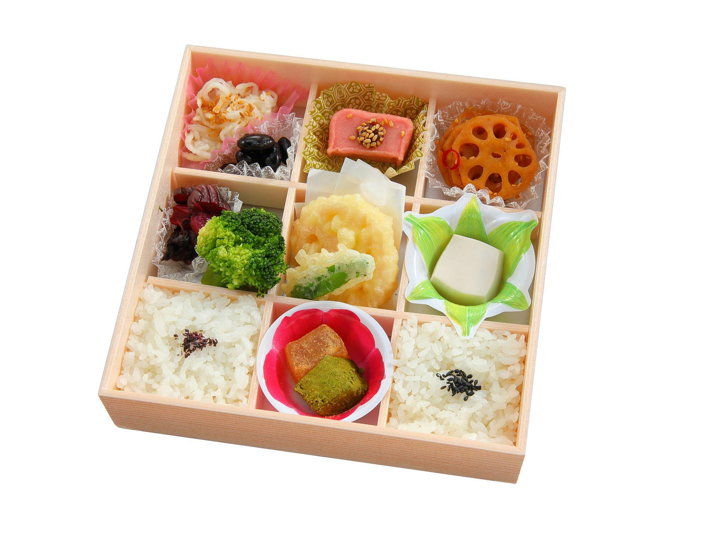 Sarapan (Bento Lima Rasa Kyoto (Vegan))
