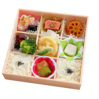 Sarapan (Bento Lima Rasa Kyoto (Vegan))